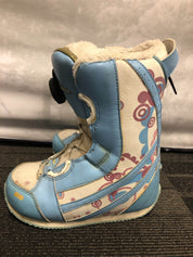 Used Head GirlBoa Kids Snowboard Boot 23.5