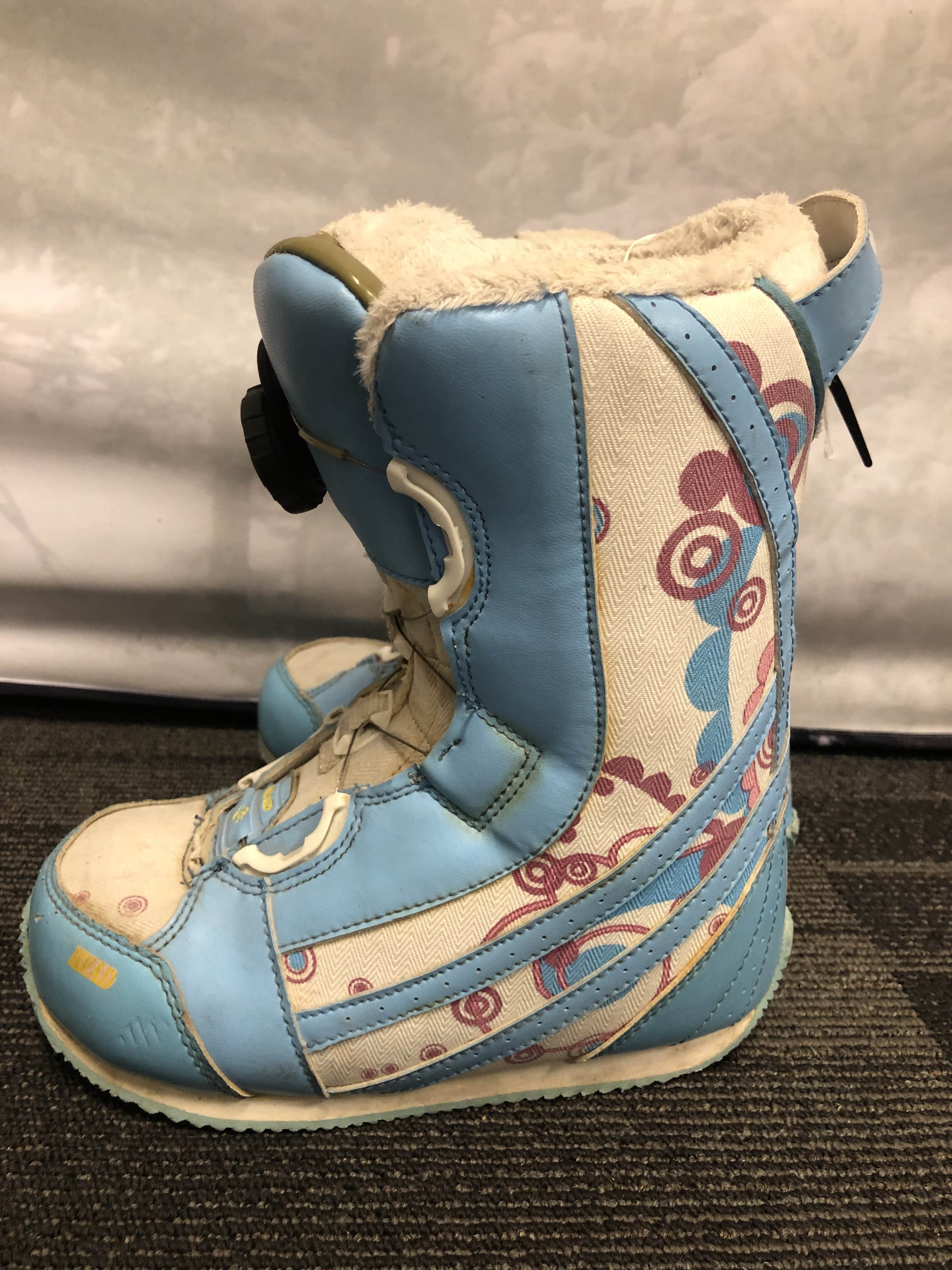 Used Head GirlBoa Kids Snowboard Boot 23.5