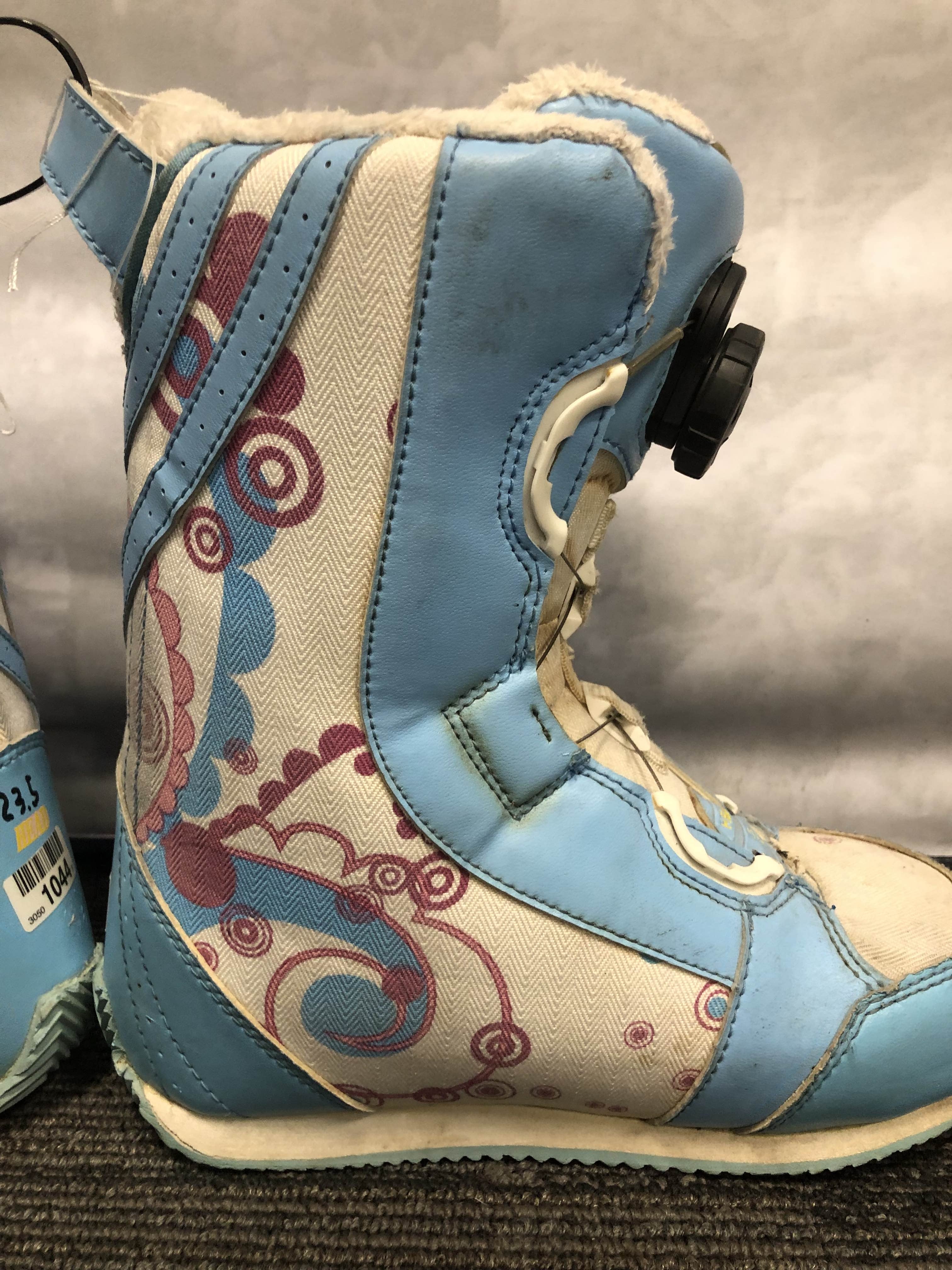 Used Head GirlBoa Kids Snowboard Boot 23.5