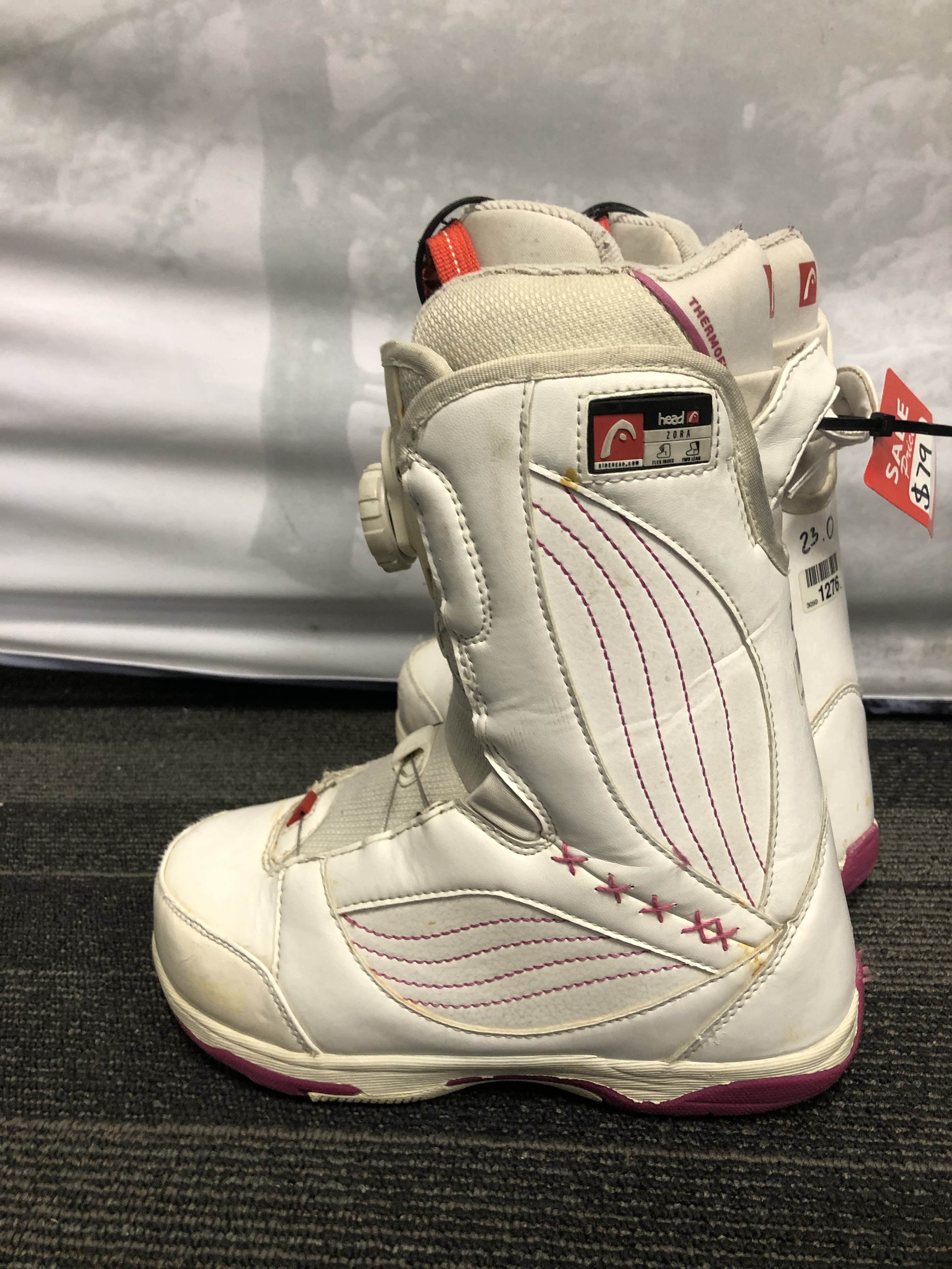 Used Head Zora Boa Snowboard Boot 23.0