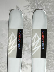 Used Salomon QST Blank 112 186cm Skis 2025 w/ Adjustable Tyrolia Attack 14 binding