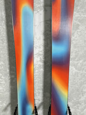 Used Salomon QST Blank 112 186cm Skis 2025 w/ Adjustable Tyrolia Attack 14 binding