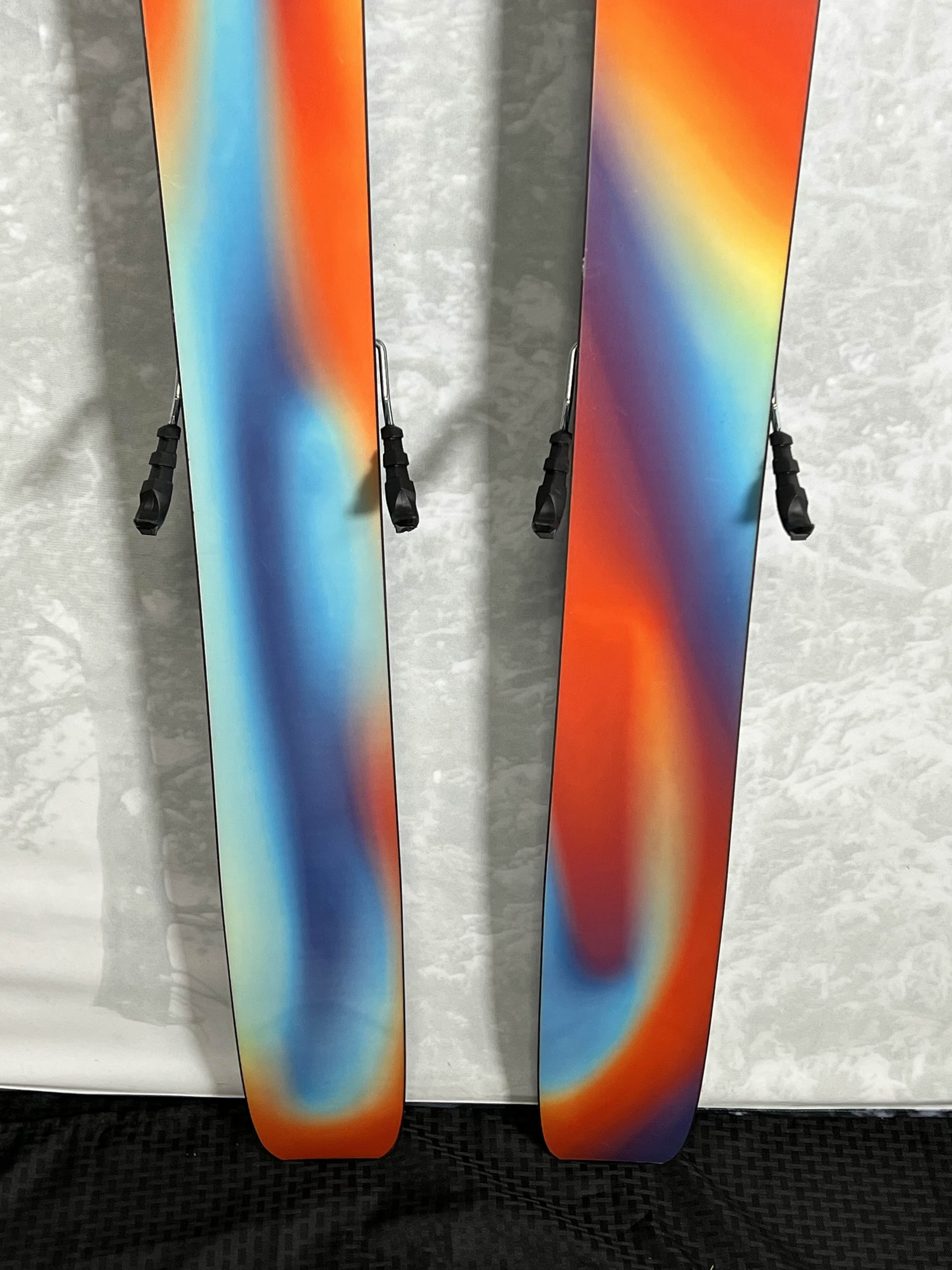 Used Salomon QST Blank 112 186cm Skis 2025 w/ Adjustable Tyrolia Attack 14 binding