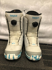 Used ThirtyTwo Youth Lashed Boa Snowboaed boots - 22.0