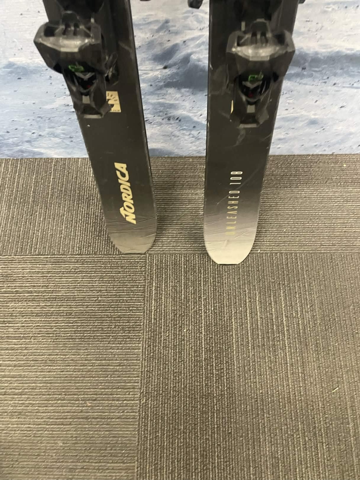 Used Nordica Unleashed 108 174cm Skis w/ TYROLIA Attack 13 Demo Binding - Used (2023)