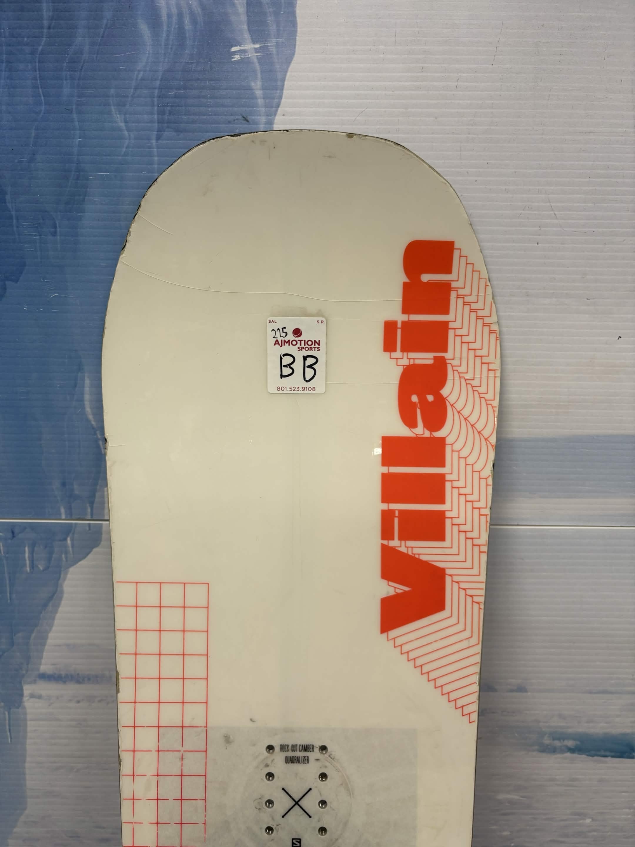 Salomon Villain 155cm Snowboard - Used