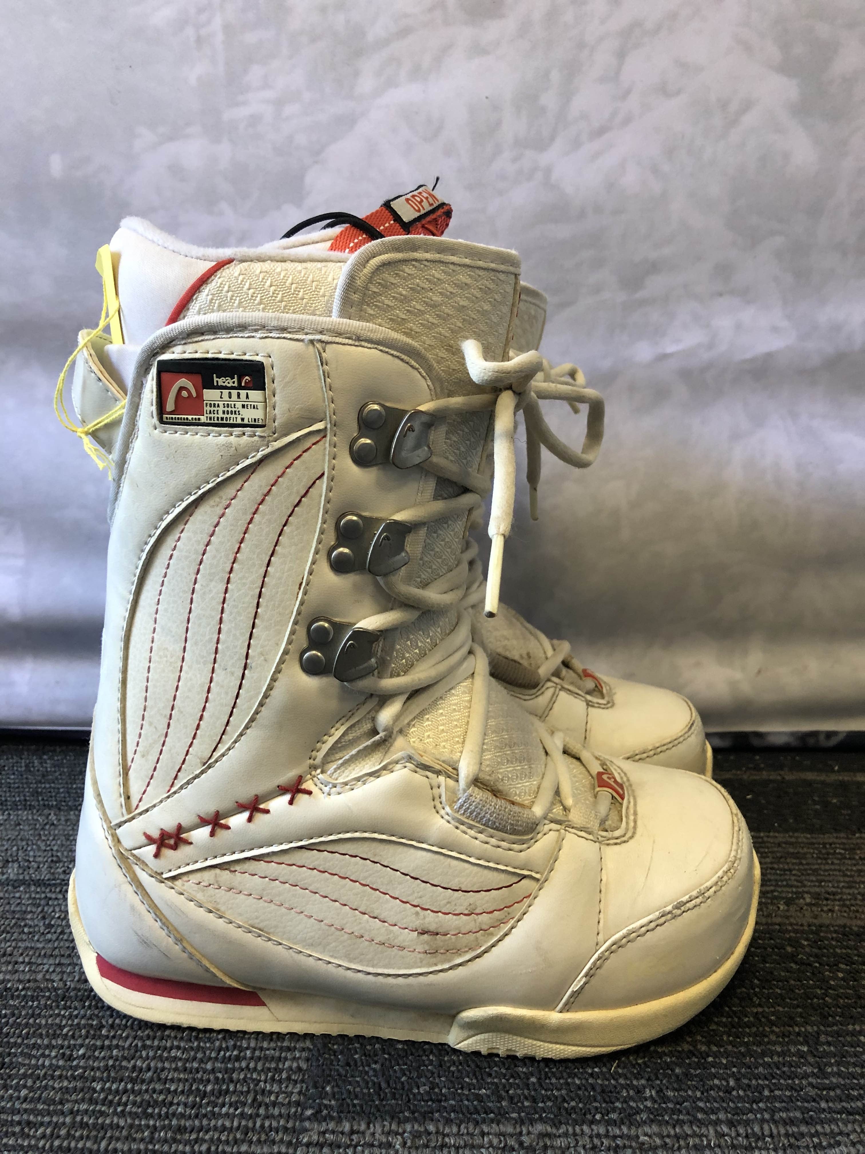 Used Head Zora Lace Snowboard Boot 23.0