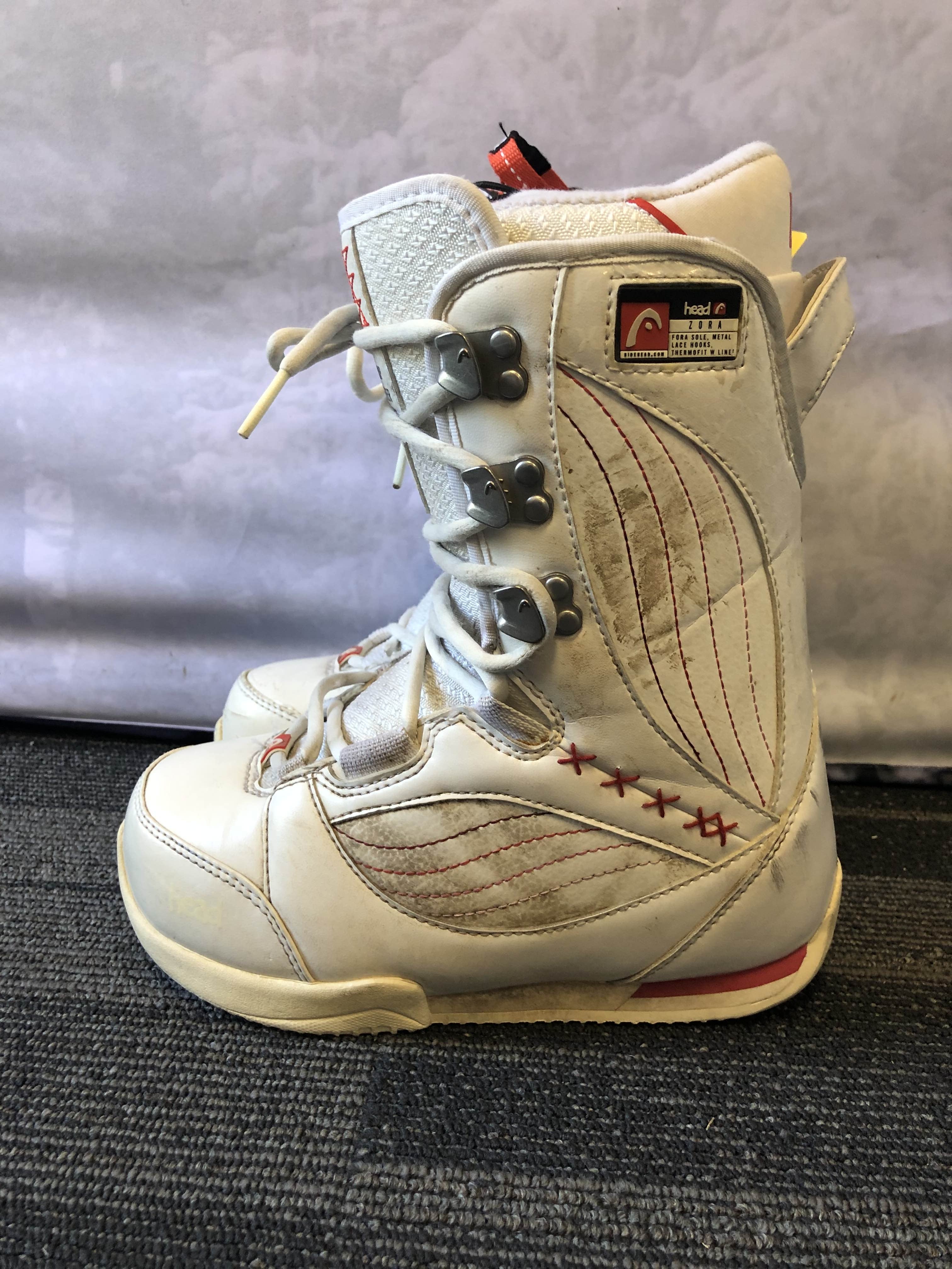 Used Head Zora Lace Snowboard Boot 23.0