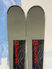 Used Salomon Distance 76 160cm Skis w/Salomon M10 Bindings