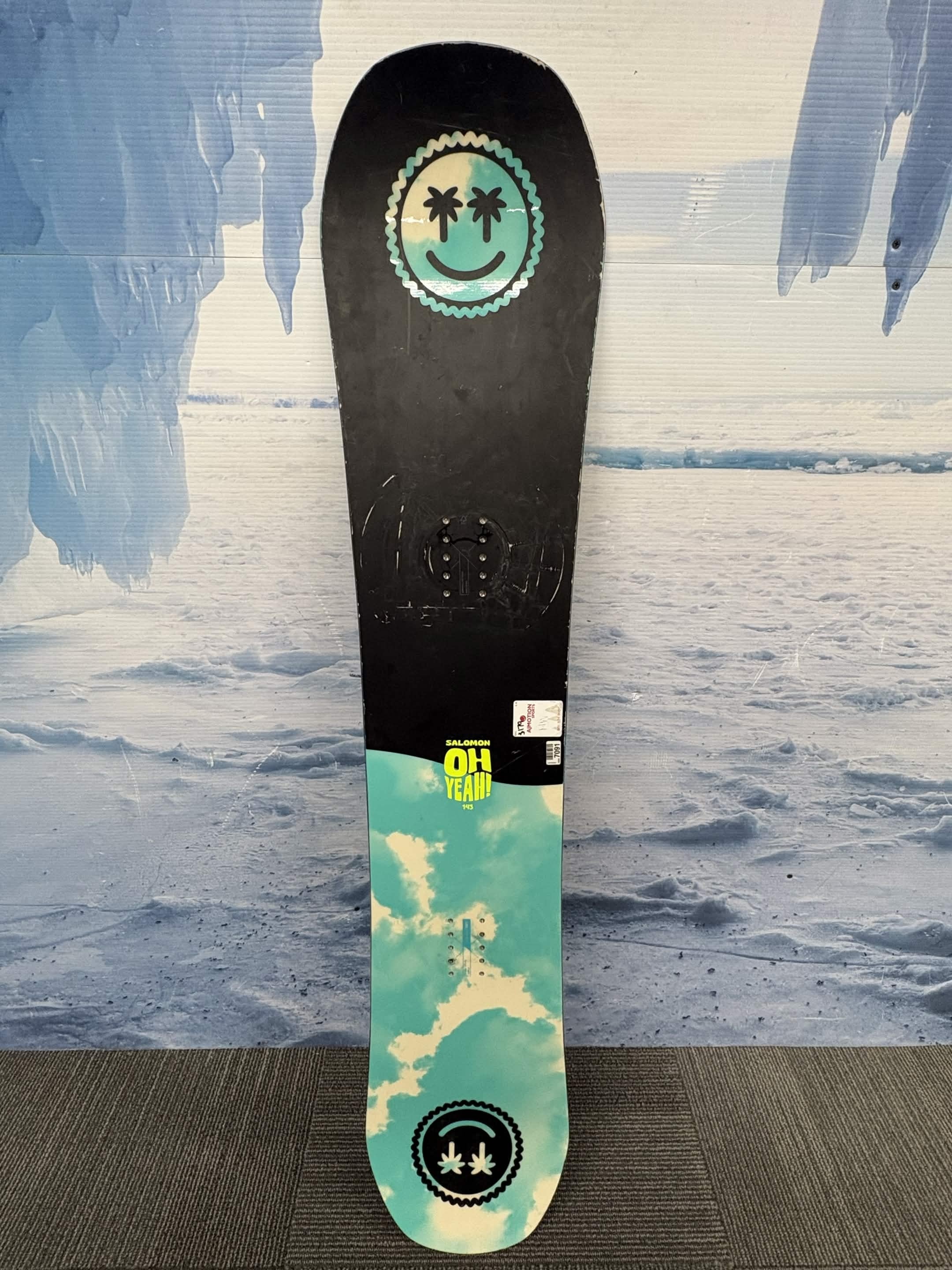 Salomon Oh Yeah 143cm Snowboard - Used
