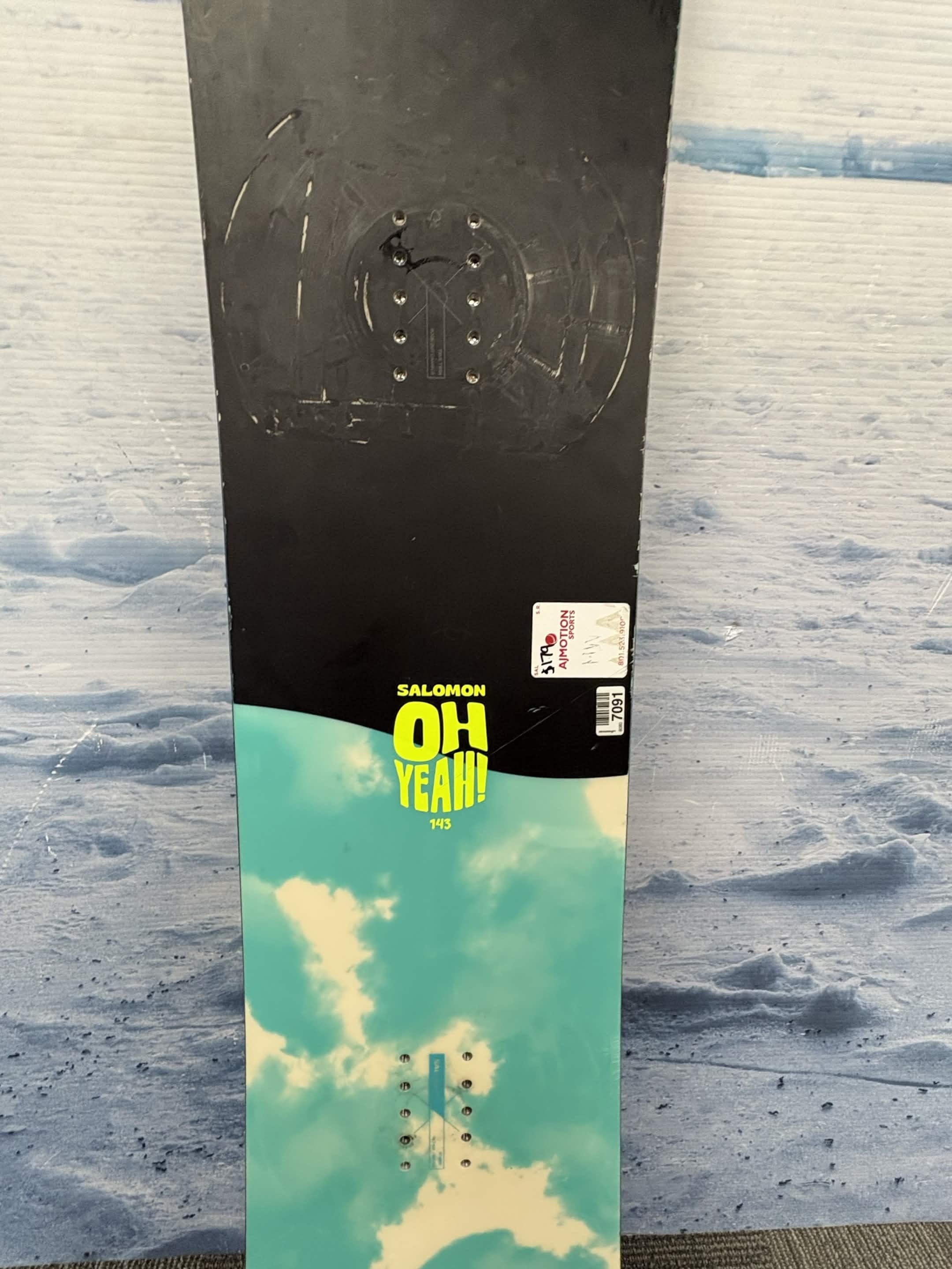 Salomon Oh Yeah 143cm Snowboard - Used