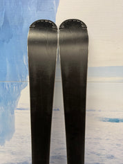 Used Salomon XDR Focus 150cm Skis w/Salomon Lithium 10