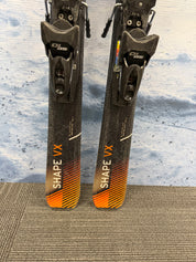 Used Shape Head VX R Track 160cm Skis w/ Tyrolia SP10 Bindings
