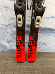 Used Head Shape RX 156cm Skis w/Tyrolia SP10 Bindings