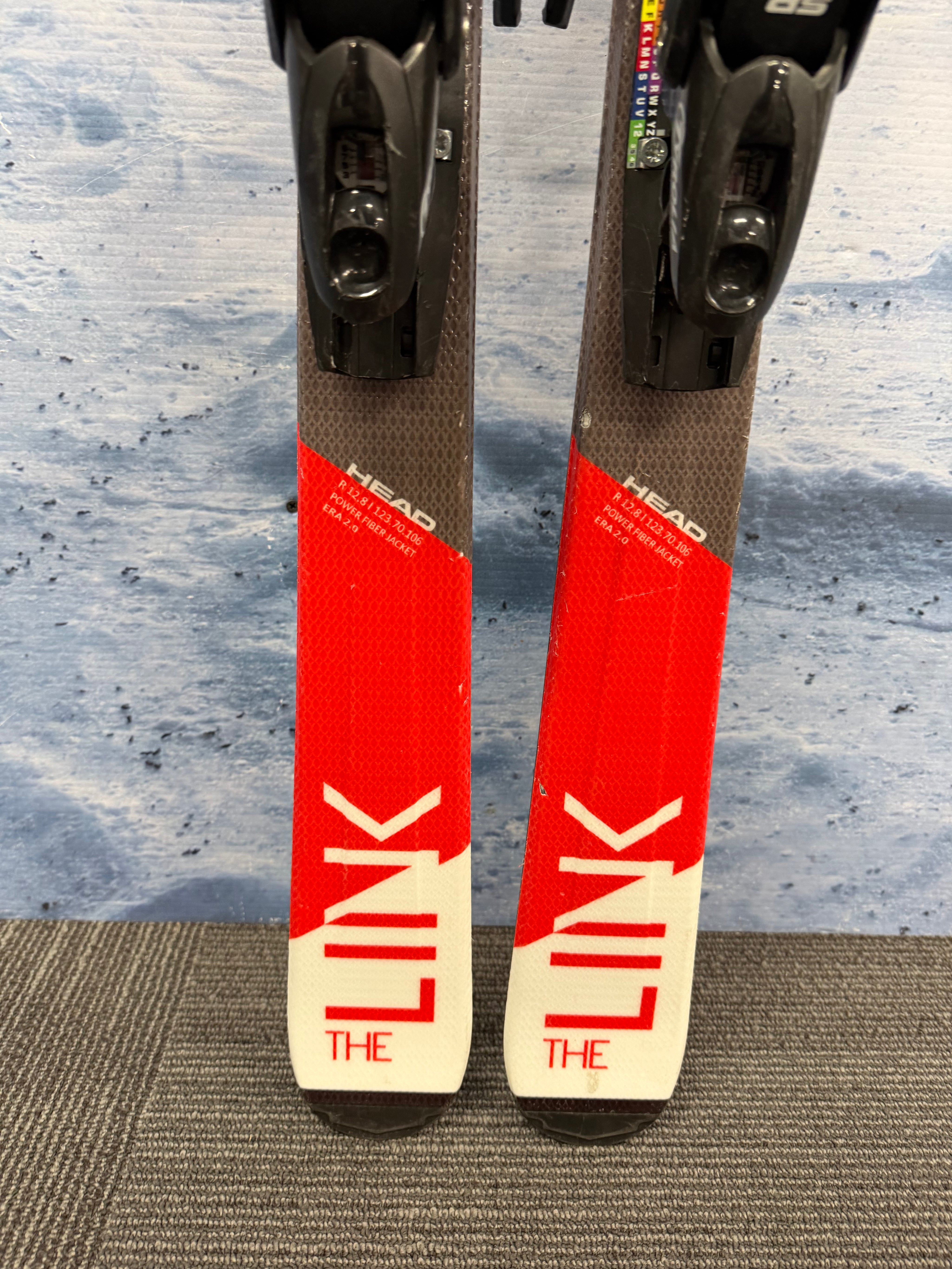 Used Head The Link 170cm Skis w/Tyrolia SP10 Bindings