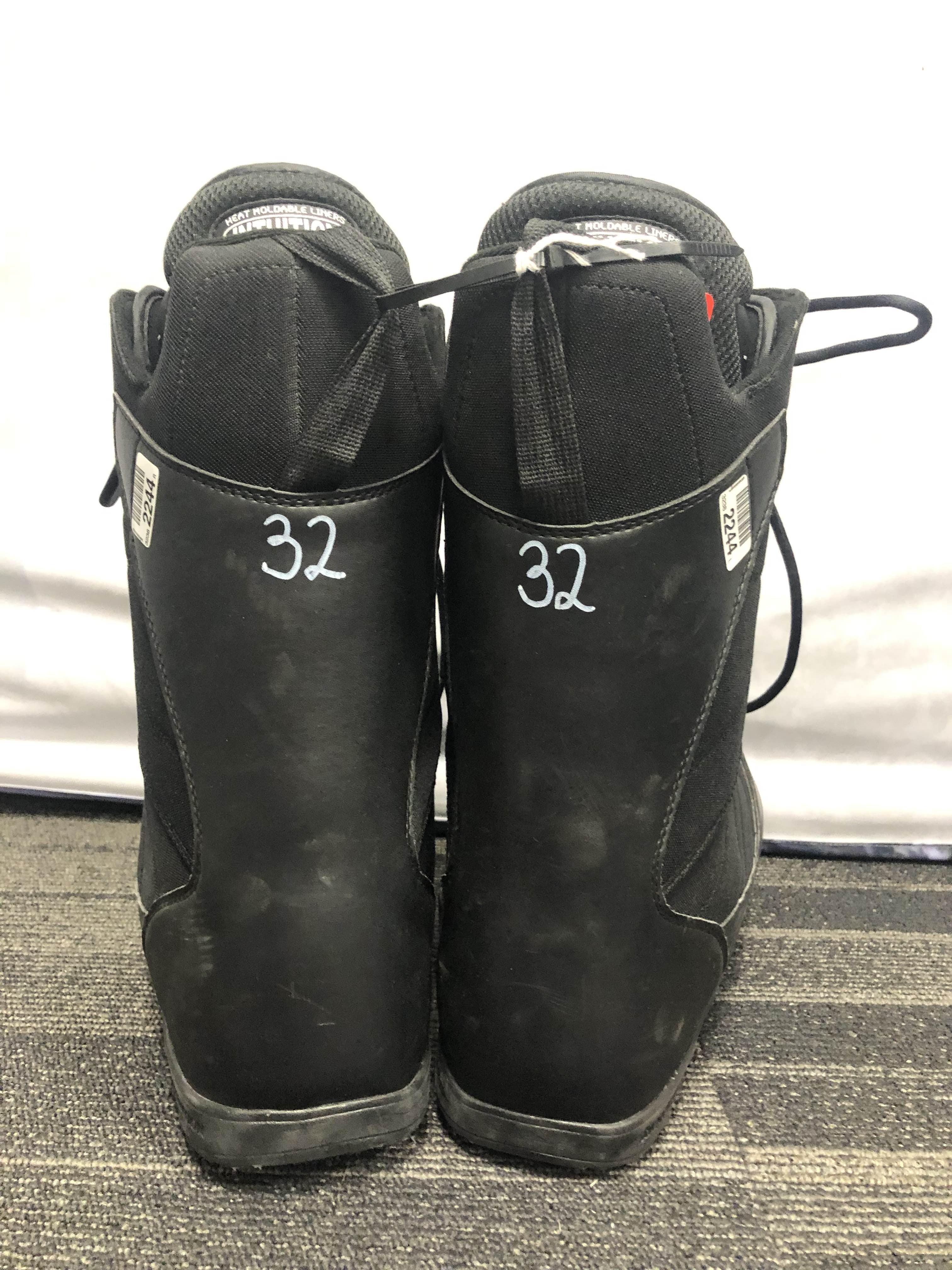 Used ThirtyTwo Exit Lace Snowboard boots - 32.0