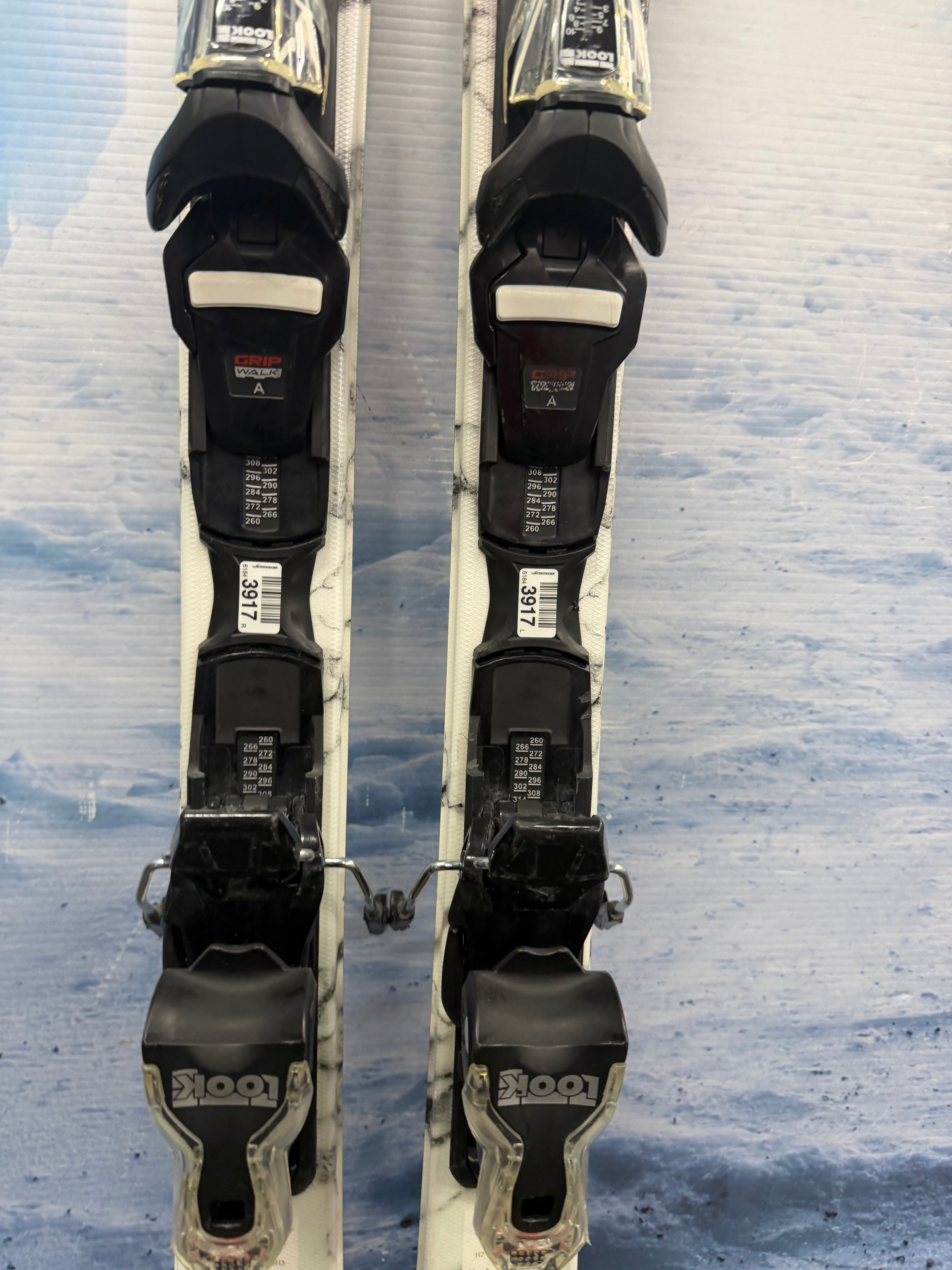 Used Dynastar M Free 75 XP10 164cm Skis w/ Look 10 Bindings