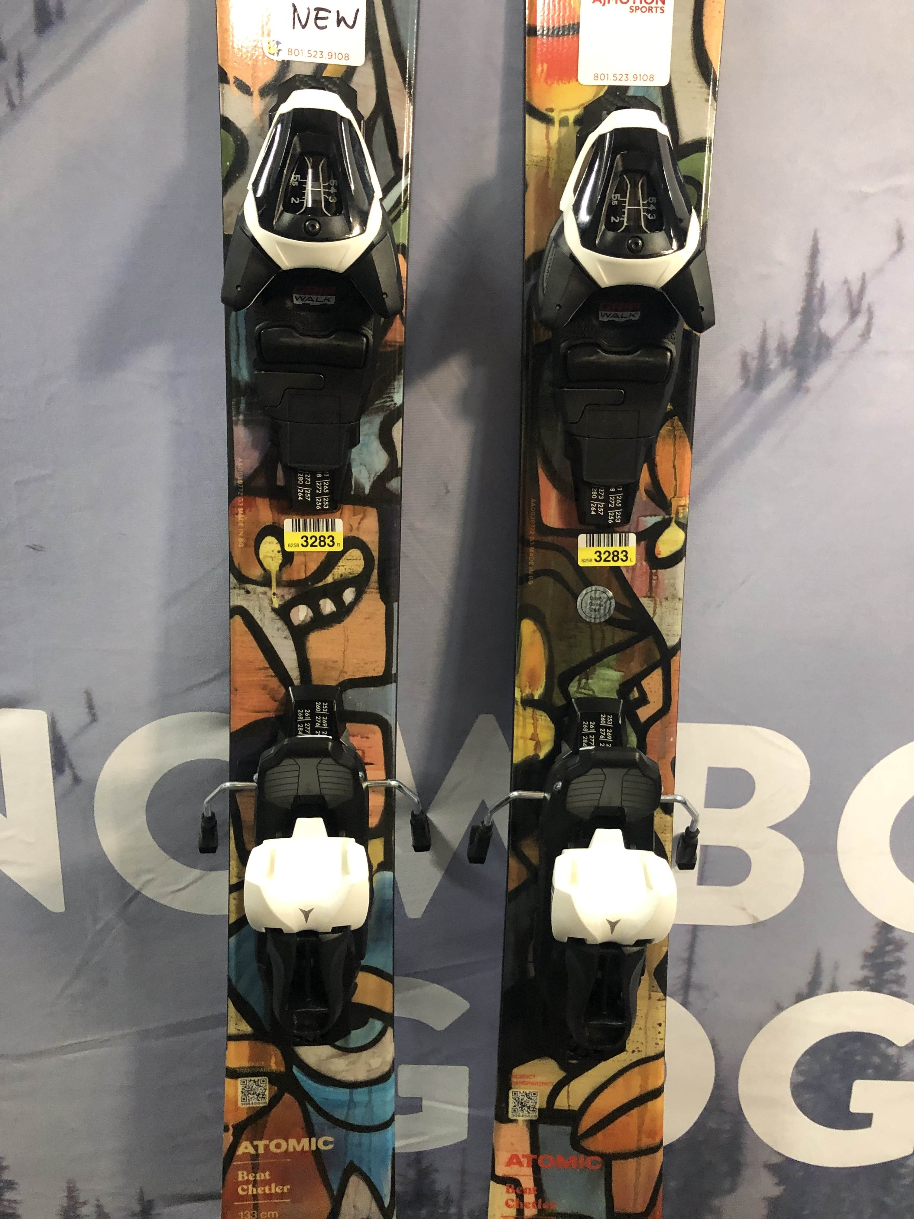 New Atomic Bent Chetler mini 90 133cm 2026 w/ Atomic L6 Bindings