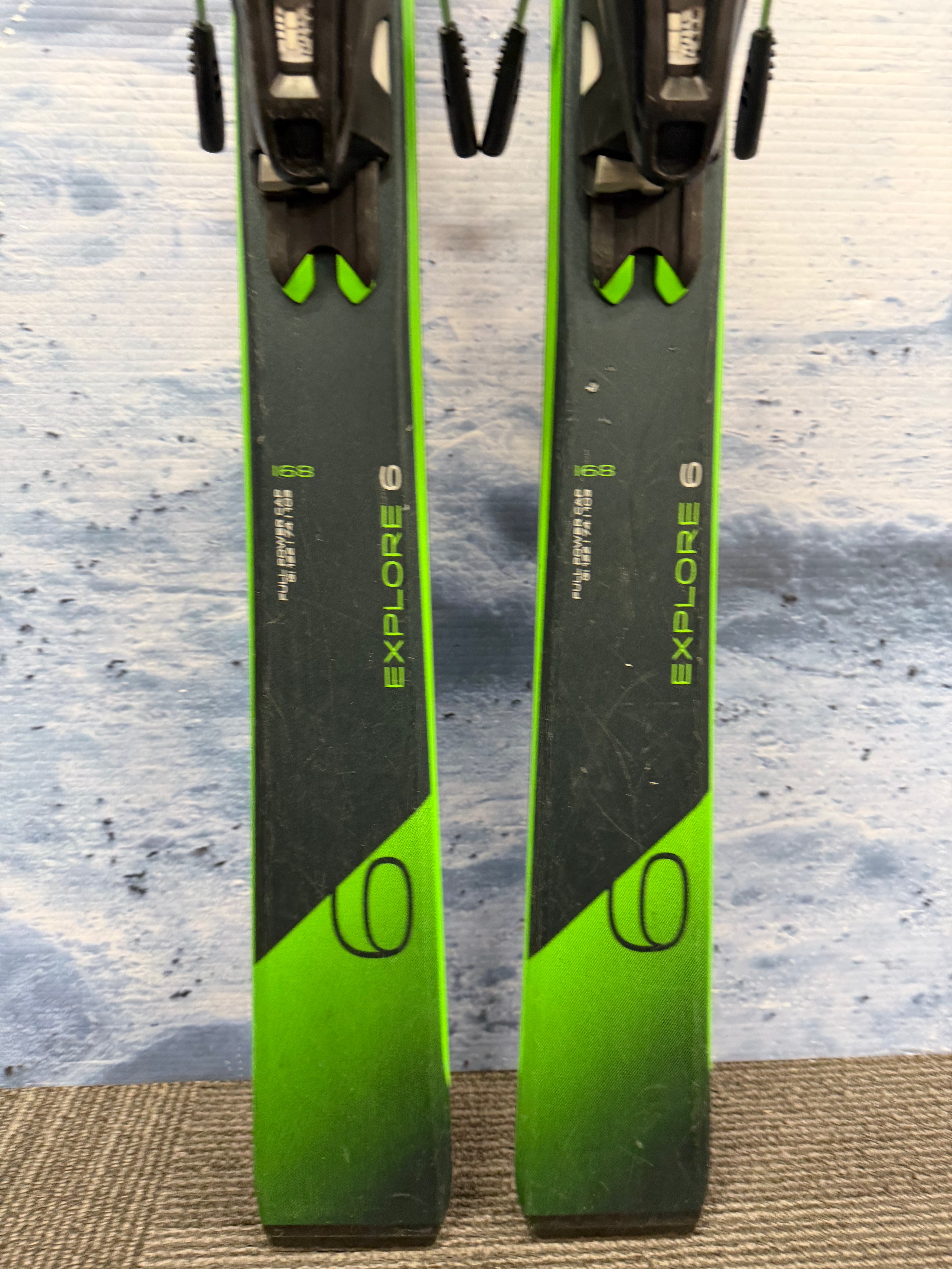Used Explore 6 168cm Skis w/ Elan EL 9 Bindings