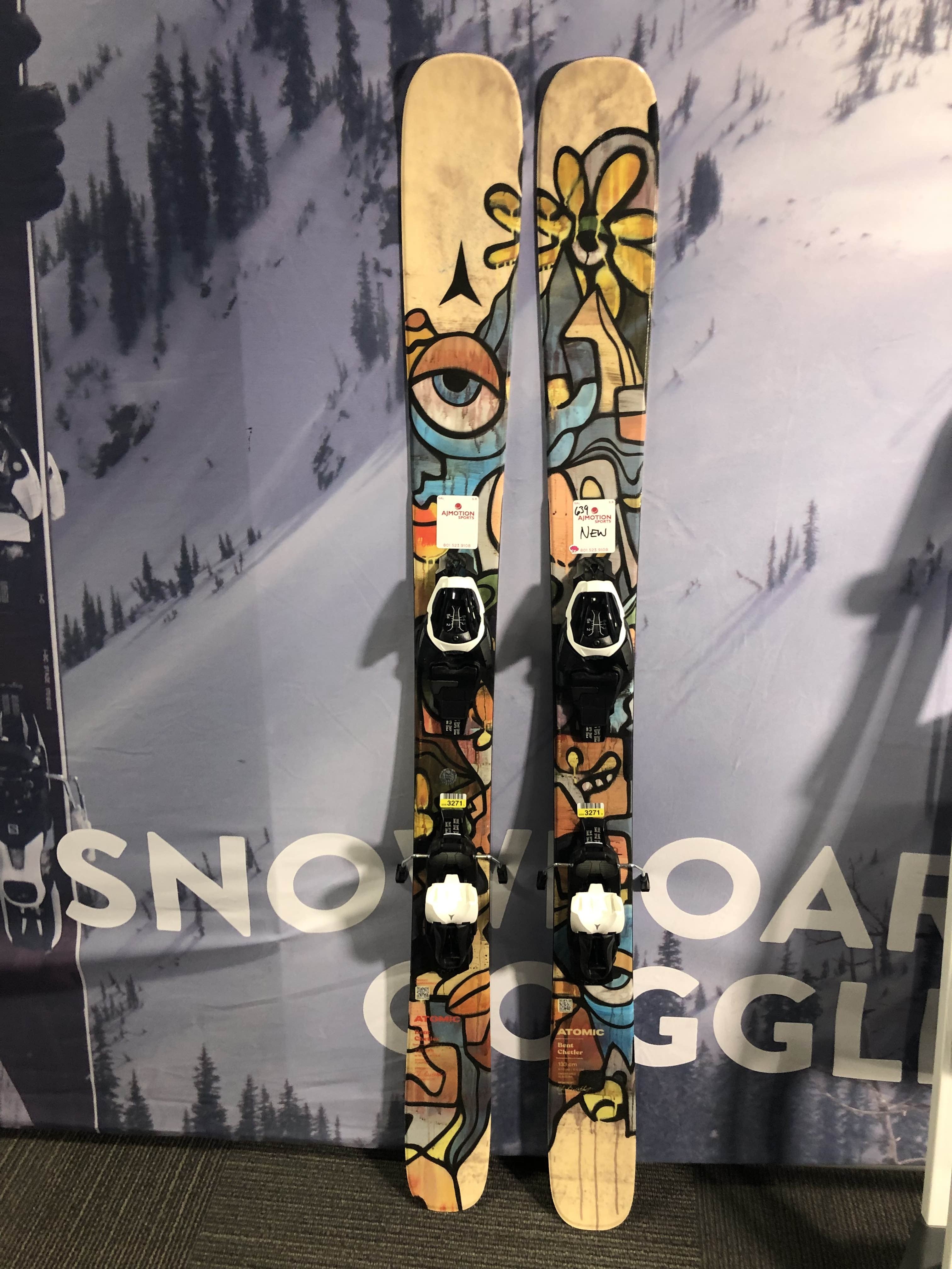 New Atomic Bent Chetler mini 90 133cm 2026 w/ Atomic L6 Bindings