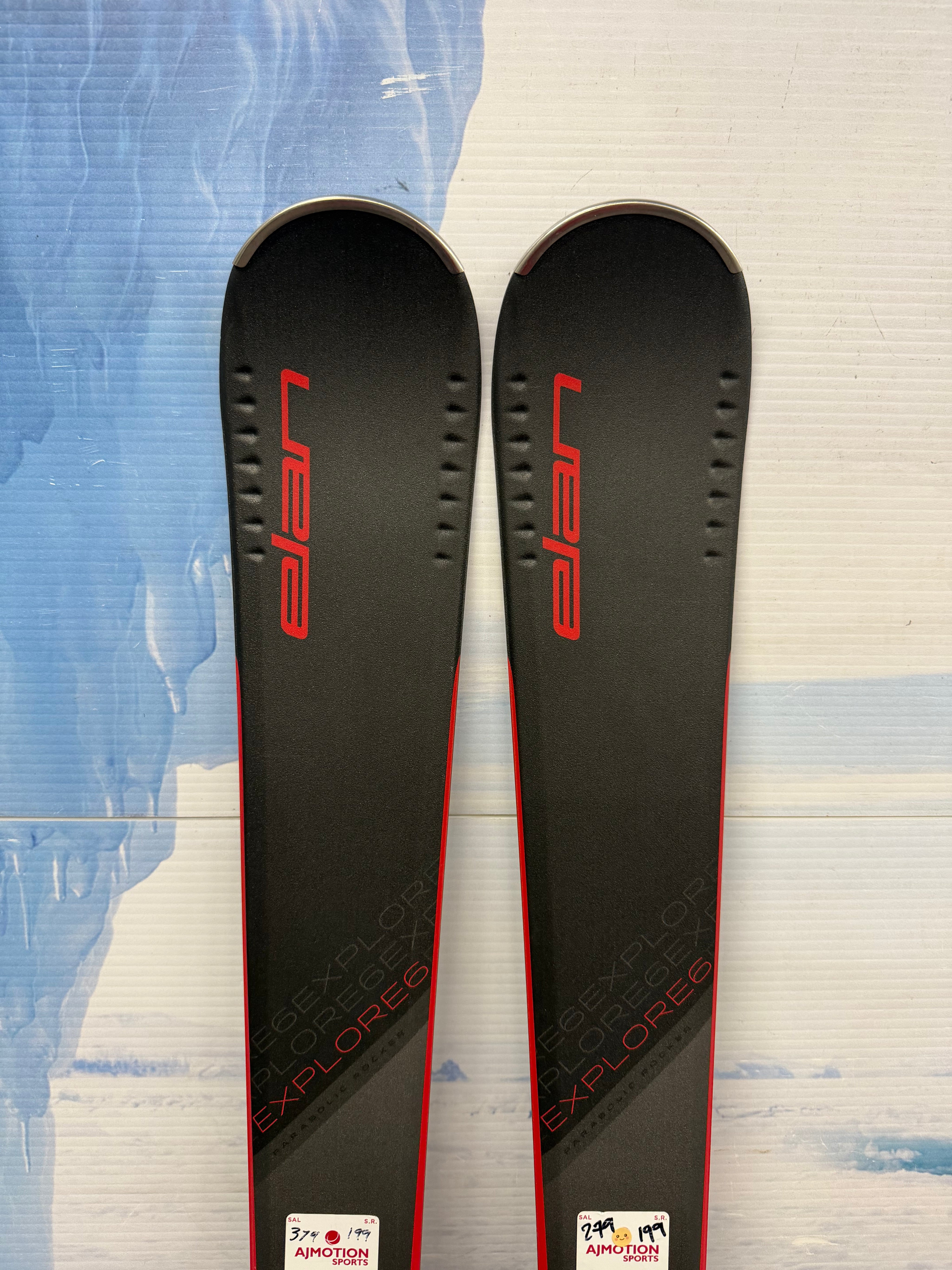 Used Explore 6 152cm Skis w/ Elan EL 9 Bindings