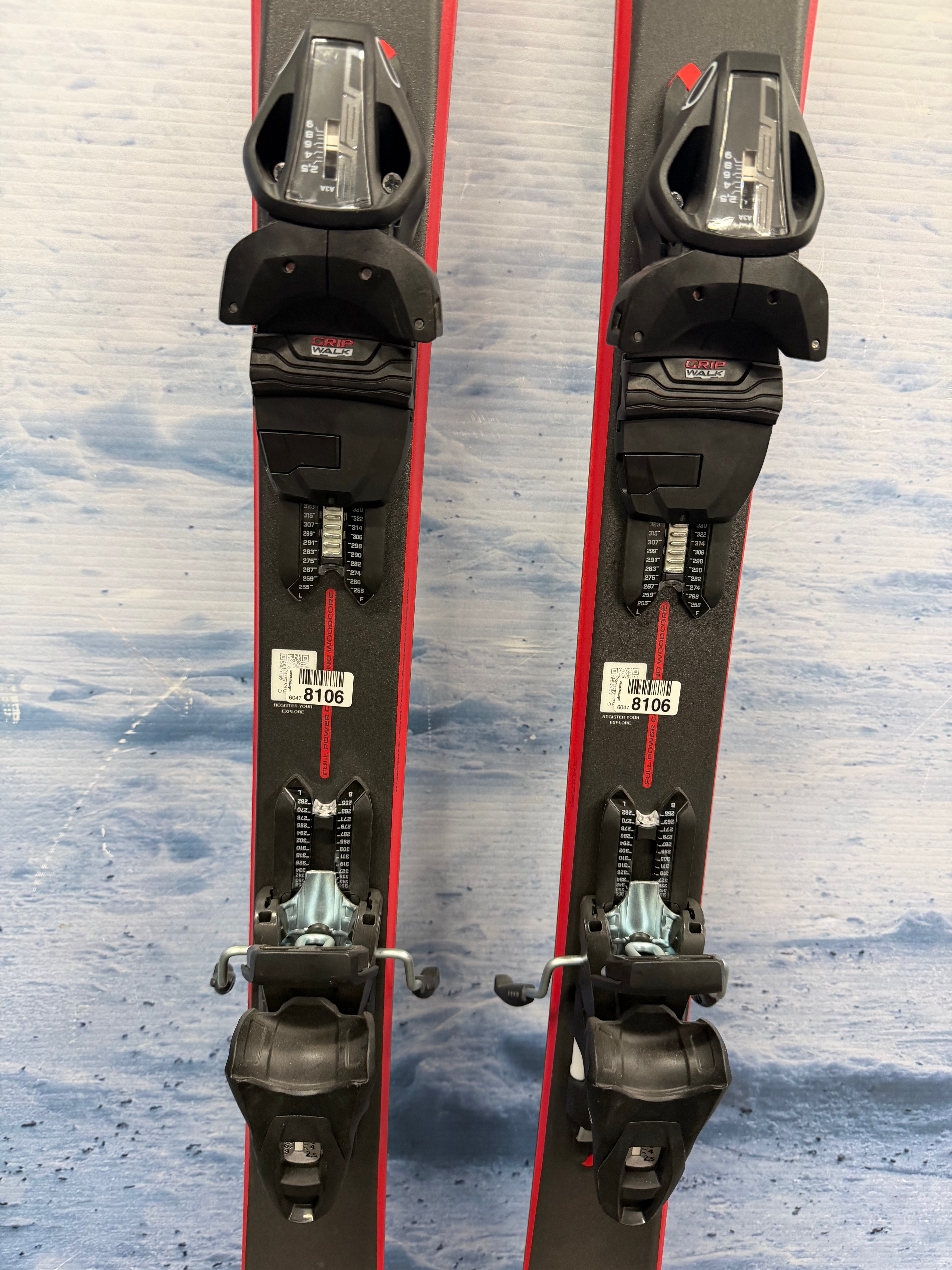 Used Explore 6 152cm Skis w/ Elan EL 9 Bindings