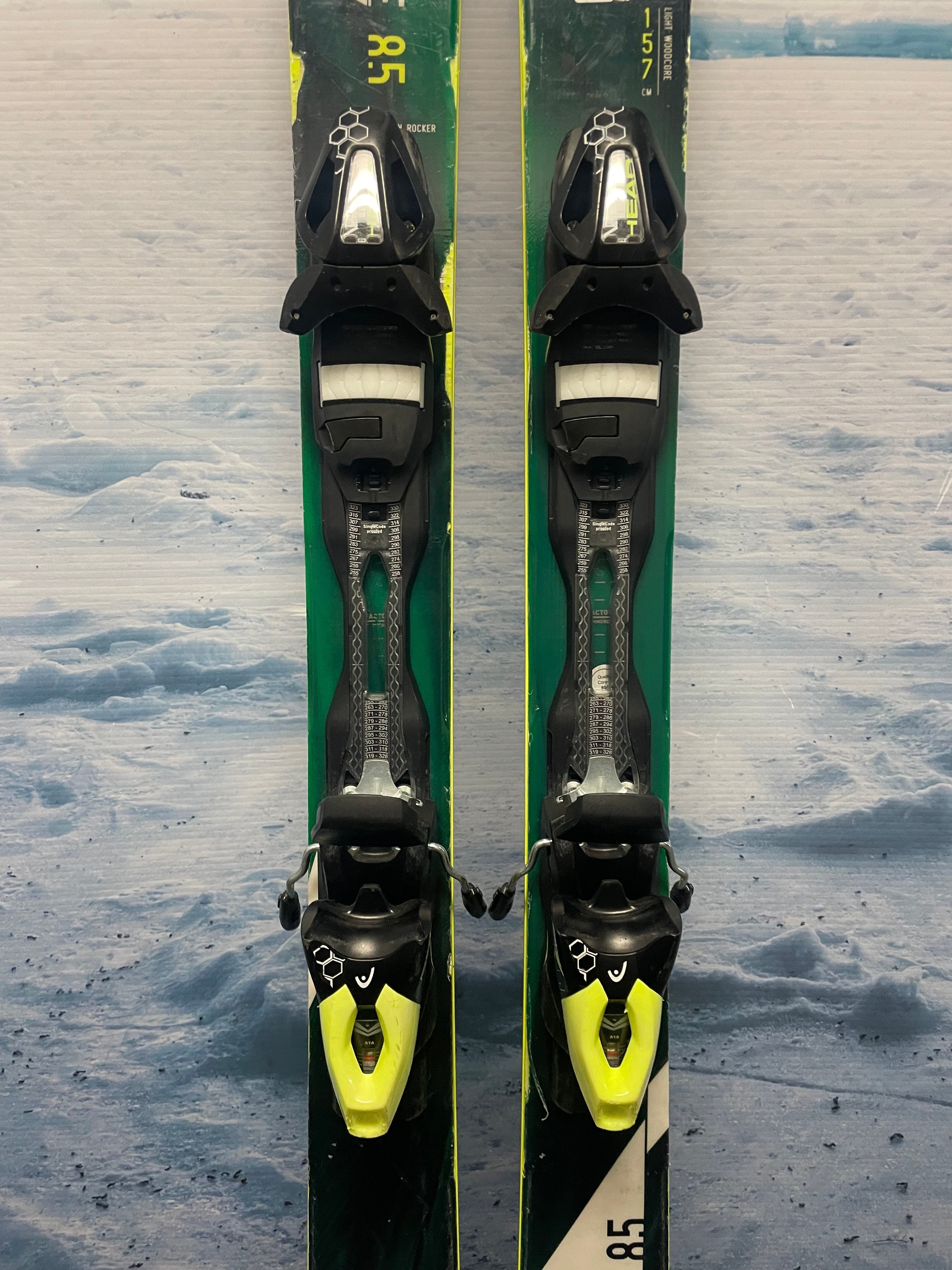 Used Atomic Vantage 85 157cm with Head PR 11 Adjustable bindings