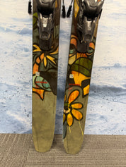 Lightly Used Atomic Bent 110 180cm Skis w/ Atomic Strive 13 Demo Bindings