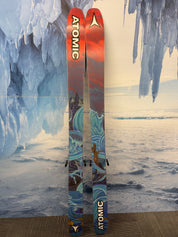 Lightly Used Atomic Bent 110 188cm Skis w/ Atomic Strive 13 Demo Bindings