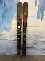 Lightly Used Atomic Bent 100 158cm Skis w/ Atomic Strive 11 Demo Bindings