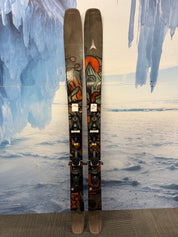 Lightly Used Atomic Bent 100 172cm Skis w/ Atomic Strive 13 Demo Bindings