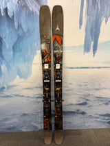Lightly Used Atomic Bent 100 172cm Skis w/ Atomic Strive 13 Demo Bindings