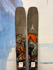 Lightly Used Atomic Bent 100 172cm Skis w/ Atomic Strive 13 Demo Bindings