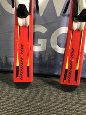 Used Head Supershape 137cm Jr Skis w/ Head LRX 7.5 Demo Binding