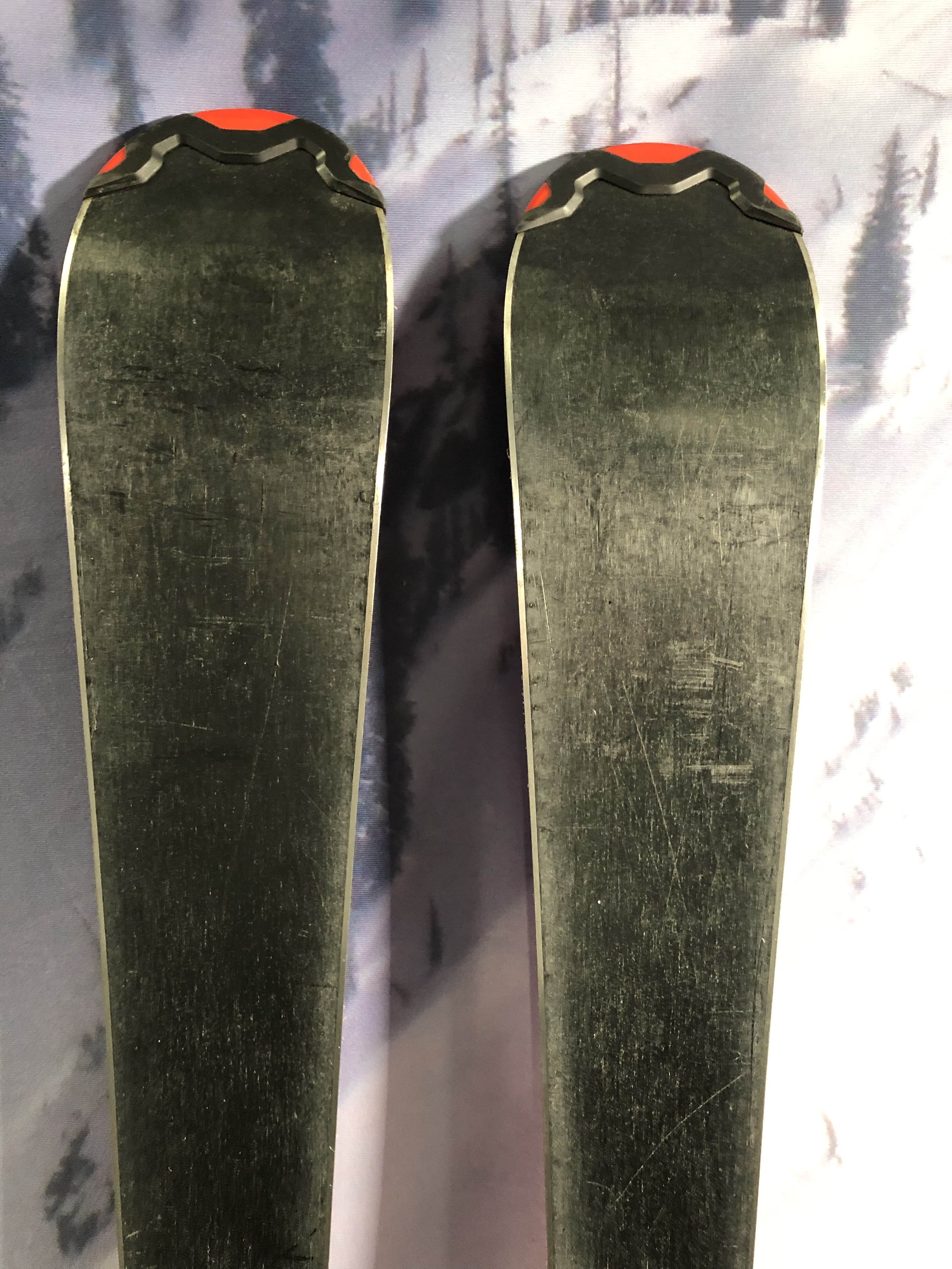 Used Head Supershape 137cm Jr Skis w/ Head LRX 7.5 Demo Binding