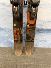 Used Atomic Bent 100 186cm Skis w/ Atomic Strive 13 Demo Bindings