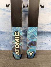 Used Atomic Bent 100 186cm Skis w/ Atomic Strive 13 Demo Bindings