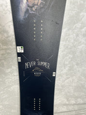 Used 2025 Never Summer Nokhu 155CM Snowboard