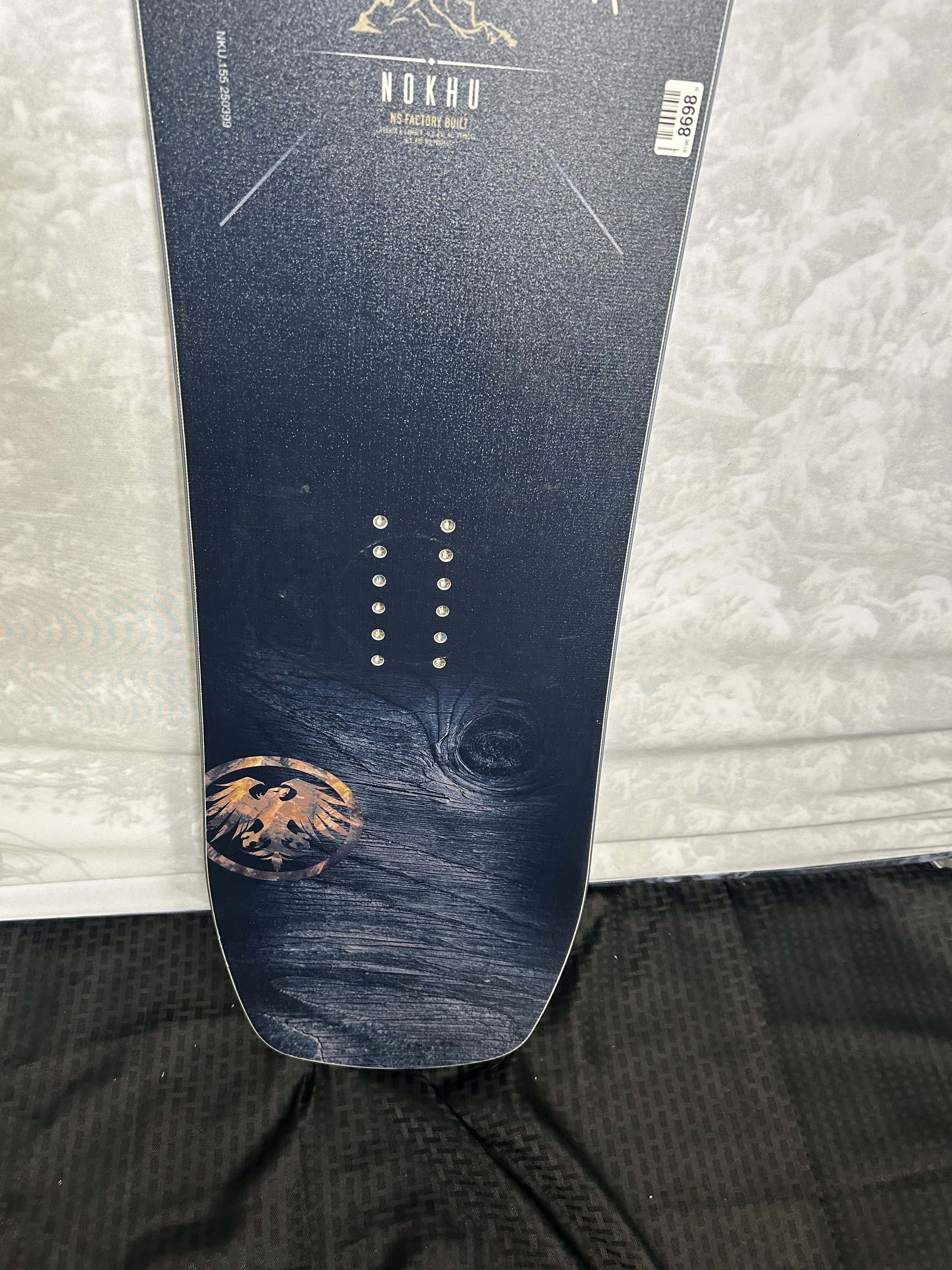 Used 2025 Never Summer Nokhu 155CM Snowboard