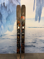 Used Atomic Bent 100 165cm Skis w/ Atomic Strive 11 Demo Bindings