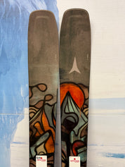 Used Atomic Bent 100 165cm Skis w/ Atomic Strive 11 Demo Bindings