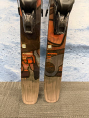 Used Atomic Bent 100 165cm Skis w/ Atomic Strive 11 Demo Bindings