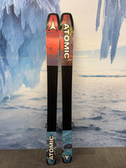 Used Atomic Bent 100 165cm Skis w/ Atomic Strive 11 Demo Bindings