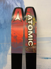 Used Atomic Bent 100 165cm Skis w/ Atomic Strive 11 Demo Bindings