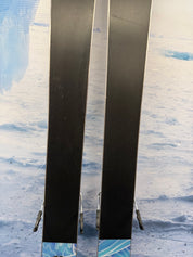 Used Atomic Bent 100 165cm Skis w/ Atomic Strive 11 Demo Bindings