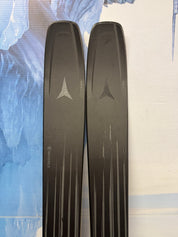Lightly Used Atomic Maverick 105 CTI 185cm Skis w/Atomic Strive 13 Bindings