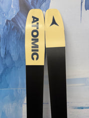 Lightly Used Atomic Maverick 105 CTI 185cm Skis w/Atomic Strive 13 Bindings