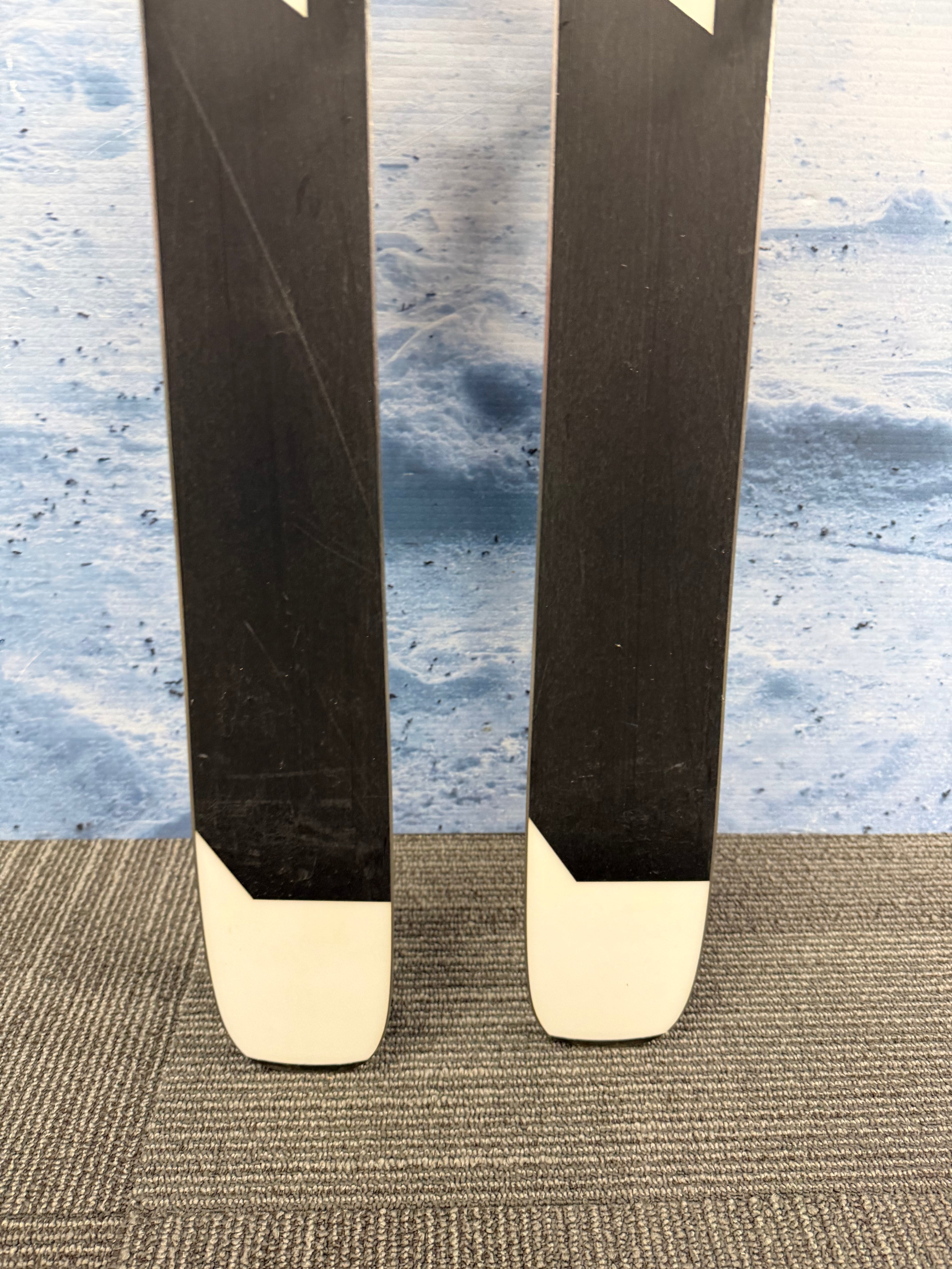 Lightly Used Nordica Santa Ana 87 161cm Skis w/ Atomic Strive 11 Bindings