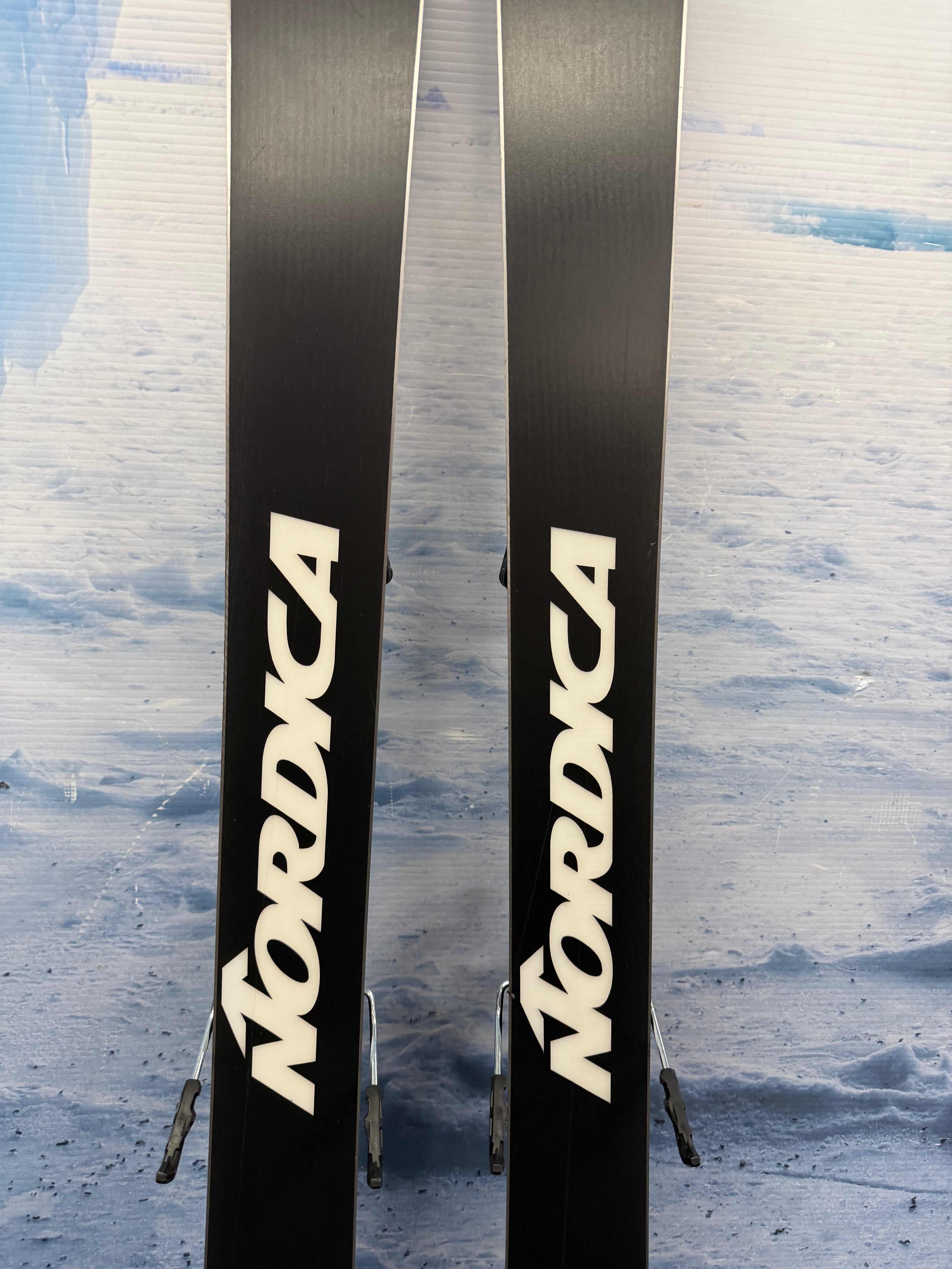 Lightly Used Nordica Santa Ana 87 150cm Skis w/ Atomic Strive 11 Bindings