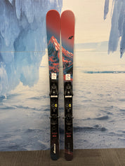 Lightly Used Nordica Santa Ana 87 155cm Skis w/ Atomic Strive 11 Bindings 2026
